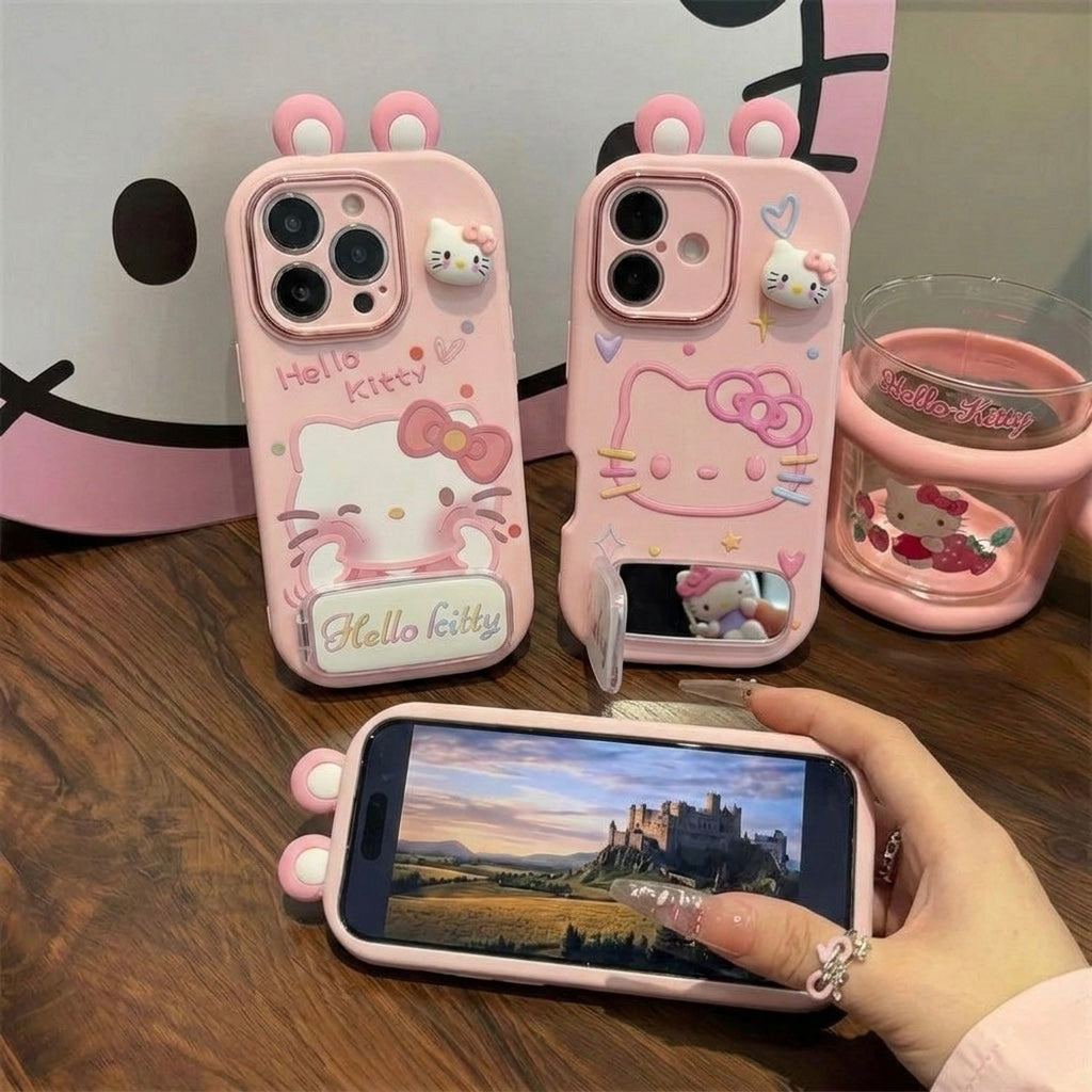 Cute pink phone case