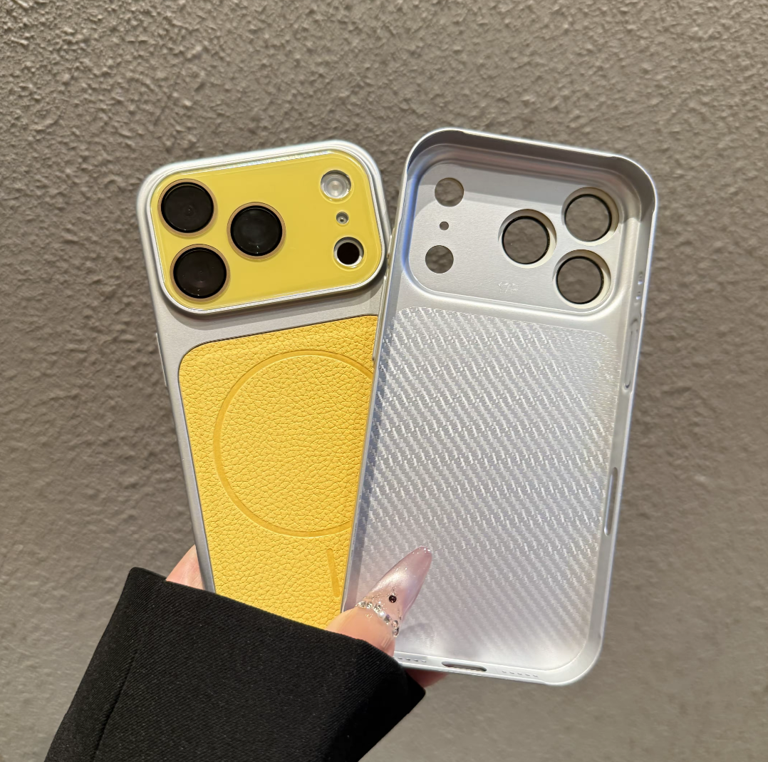 Instant premium upgrade Lychee-textured magnetic phone case