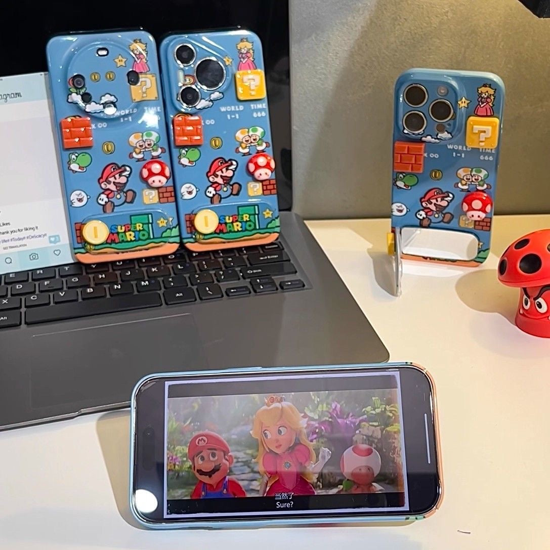 iPhone Mario Style Slim Protective Case