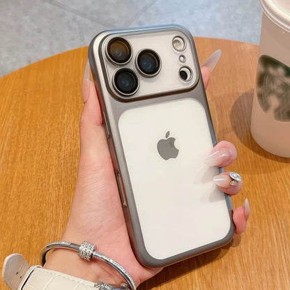 Luxury Electroplated Solid Color Case