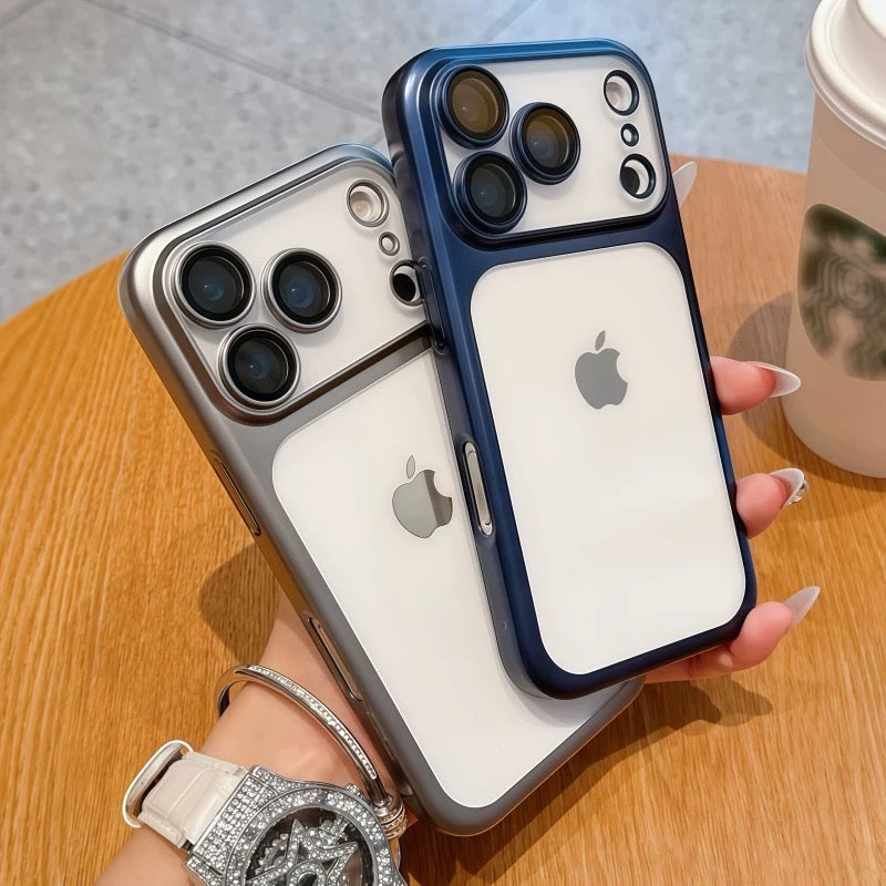 Luxury Electroplated Solid Color Case