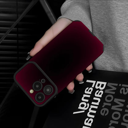 Premium Dark Red Gradient Case