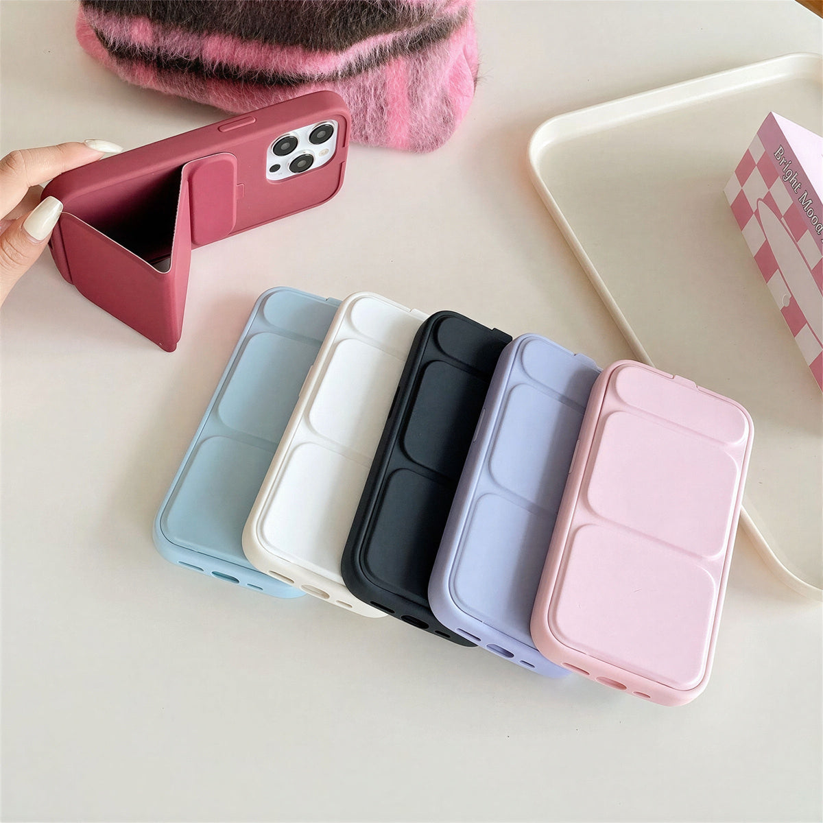Foldable Kickstand Shockproof iPhone Case