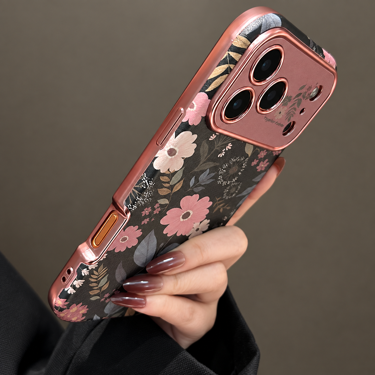 Floral Crossbody iPhone Case