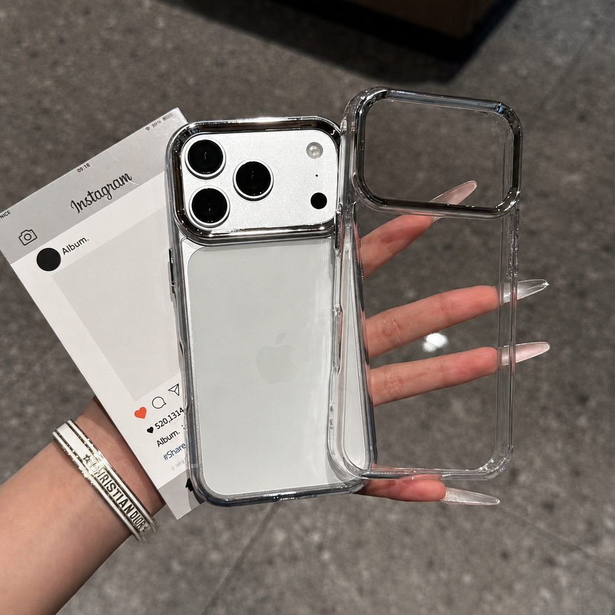 Aesthetic Photo Card Case