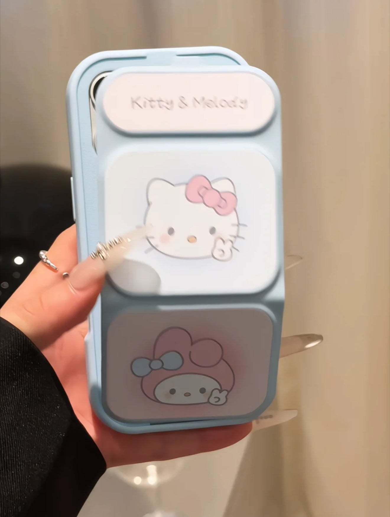 Kitty & Melody iPhone case