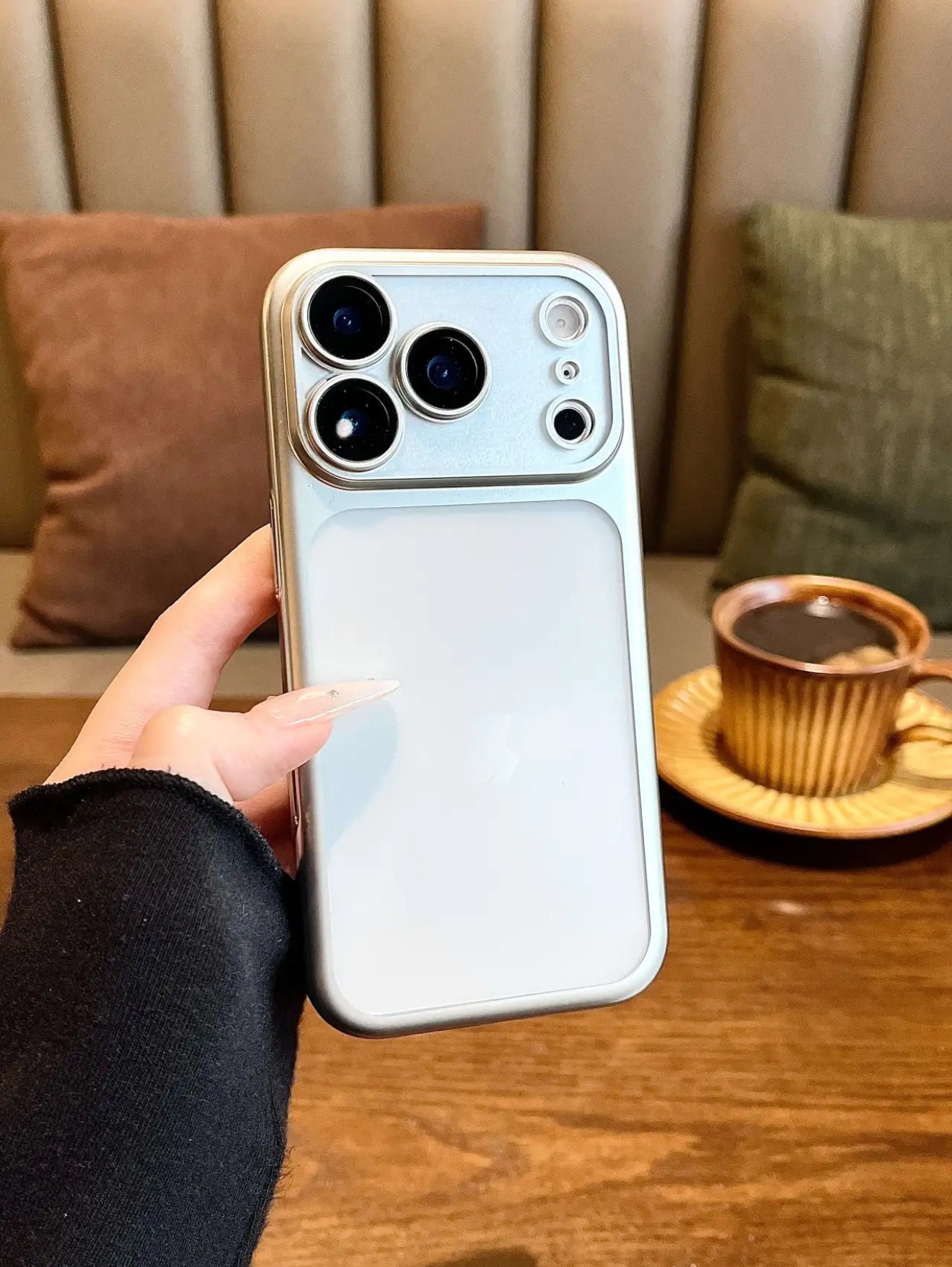 Luxury Electroplated Solid Color Case