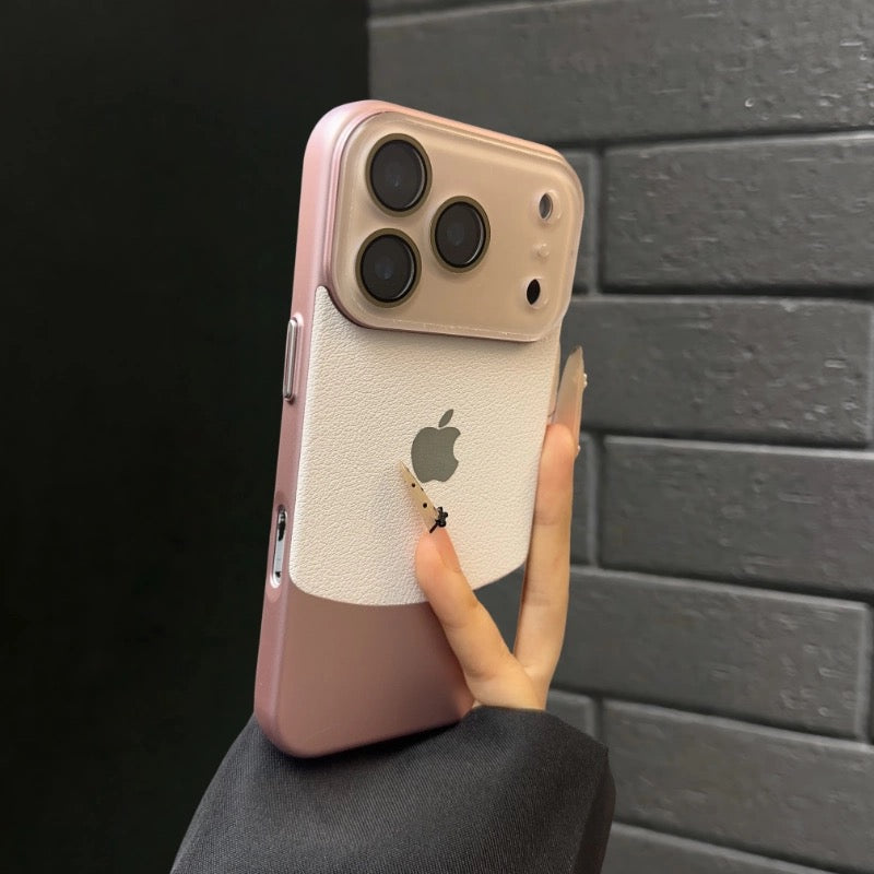 INS Premium Leather Texture Case for iPhone