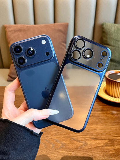 Luxury Electroplated Solid Color Case