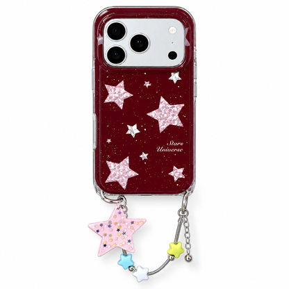 Cherry Star Charm iPhone Case