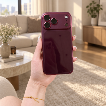 Burgundy iPhone Case