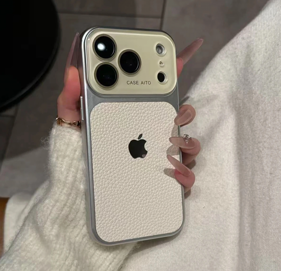 Anti-yellowing case that makes your phone look brand new —  Solid color, hard shell, and shockproof protection