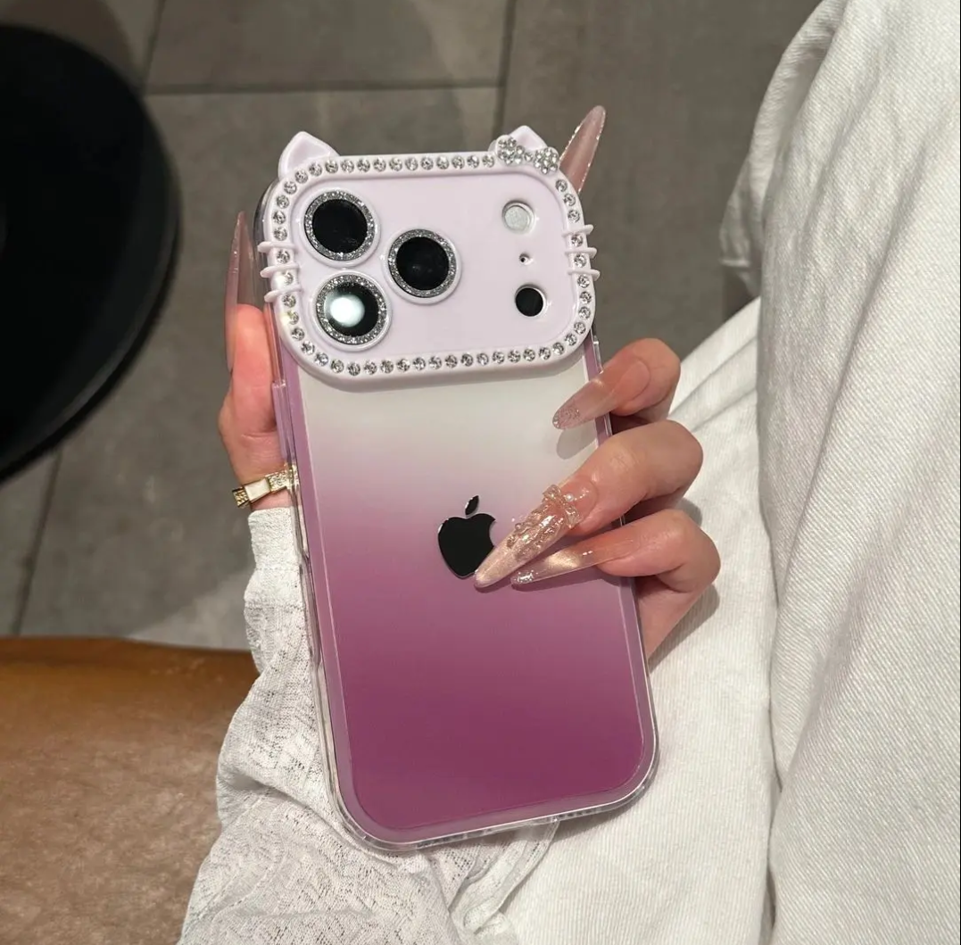 Cat ear iPhone case