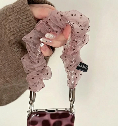 Cherry Red Leopard iphone Case