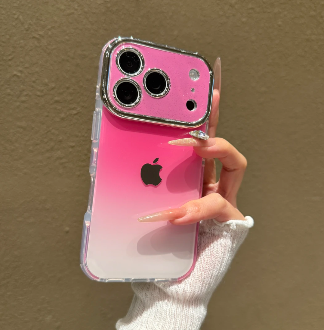 Premium Electroplated Large Window Case