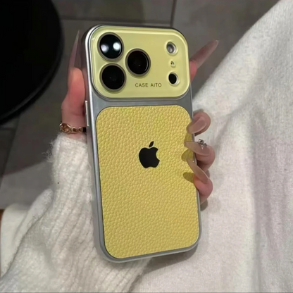 Anti-yellowing case that makes your phone look brand new —  Solid color, hard shell, and shockproof protection