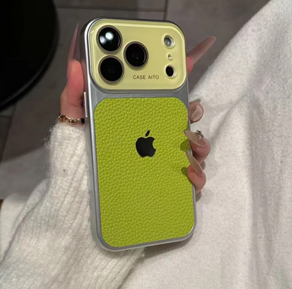 Anti-yellowing case that makes your phone look brand new —  Solid color, hard shell, and shockproof protection