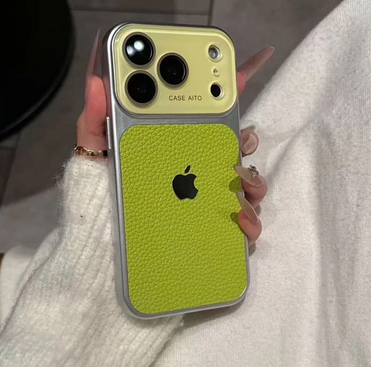Anti-yellowing case that makes your phone look brand new —  Solid color, hard shell, and shockproof protection